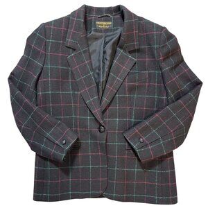 VTG 100% lambswools Collectible Gold by Sergio Sant Angelo Women 8 Blazer jacket